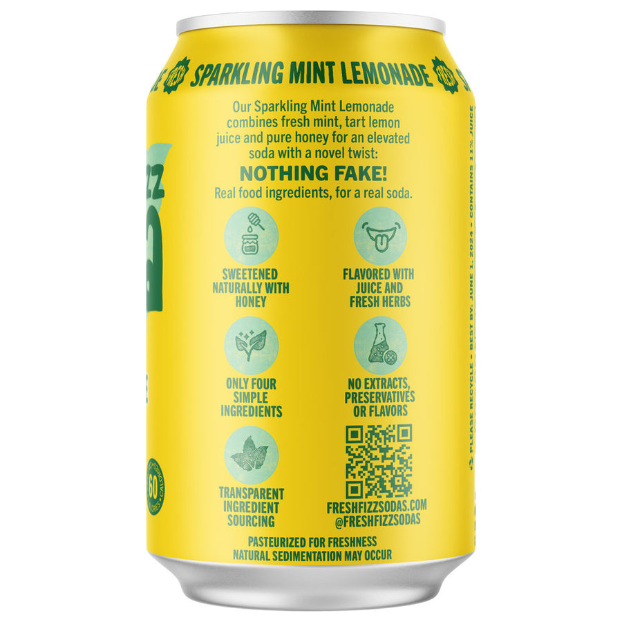 Sparkling Mint Lemonade (12-Pack)