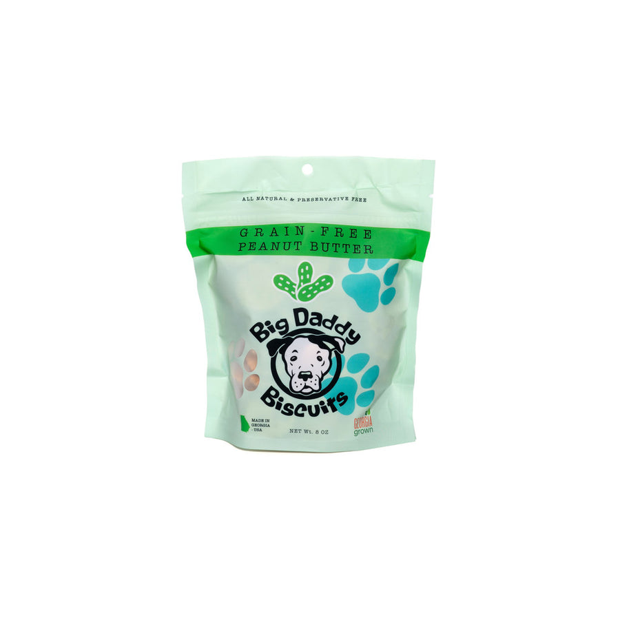 All-Natural Grain Free Peanut Butter Dog Biscuits