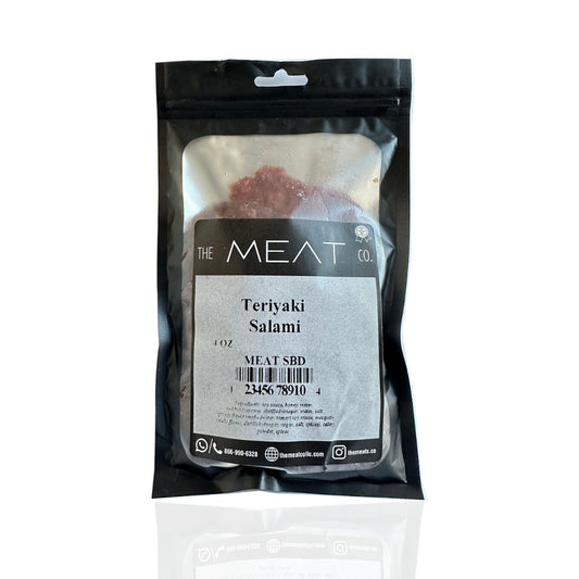 Teriyaki Salami Chips - 4oz (Pack)