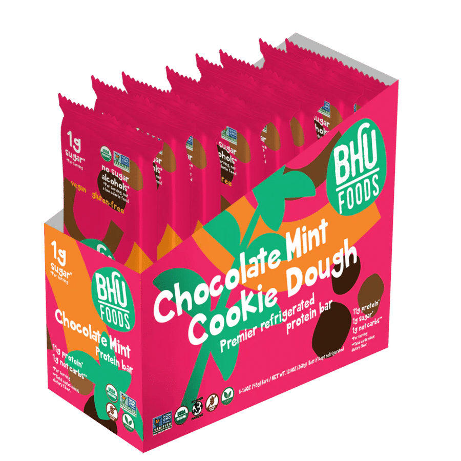 Refrigerated Protein Bar - Mint Dark Chocolate Cookie Dough