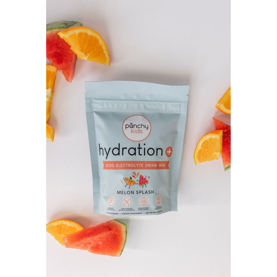 Punchy Kids Hydration+ Electrolytes Melon Splash Powder