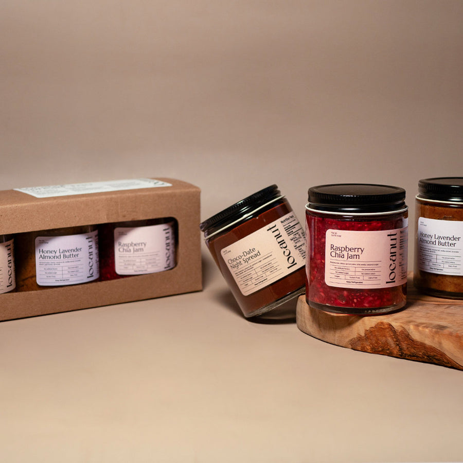 Locanut Spread Trio
