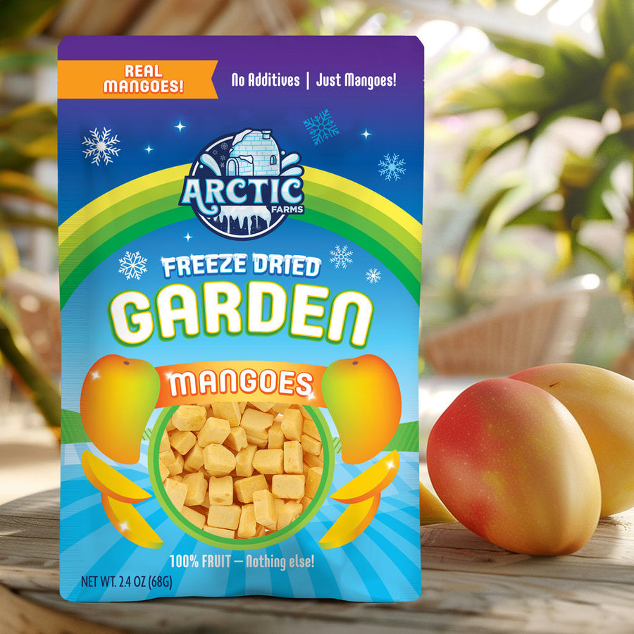 Freeze Dried Mango - 100% Real Fruit (Large Pack)