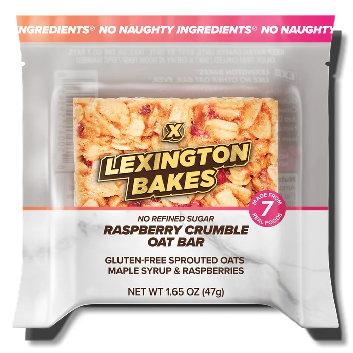 Raspberry Crumble Gluten-Free Oat Bar (6-pack)