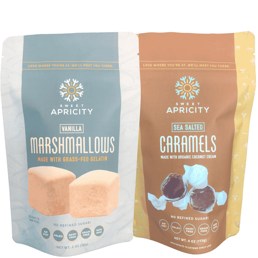 Sea Salted Caramels and Vanilla Marshmallows - Combo Pack