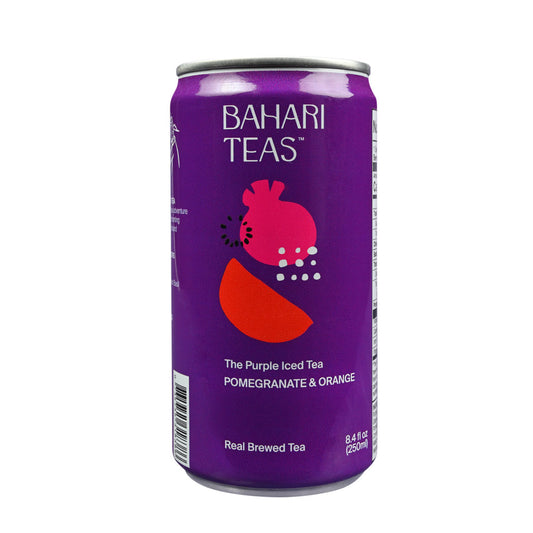 Bahari Pomegranate + Orange Iced Tea (12-Pack)