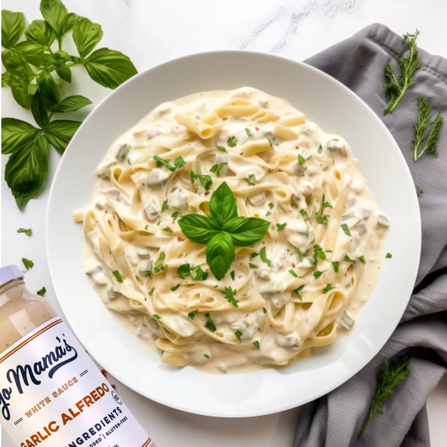 Yo Mama's Garlic Alfredo Sauce