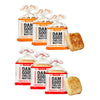 White and Whole Wheat Sourdough English Muffins (6-Pack)