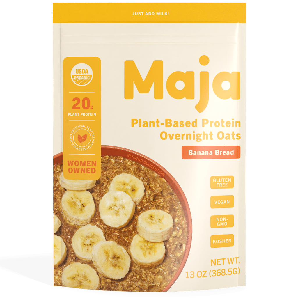 Banana Bread Plant Protein Oats (multi-serve Big Pouch) – Bubble Goods