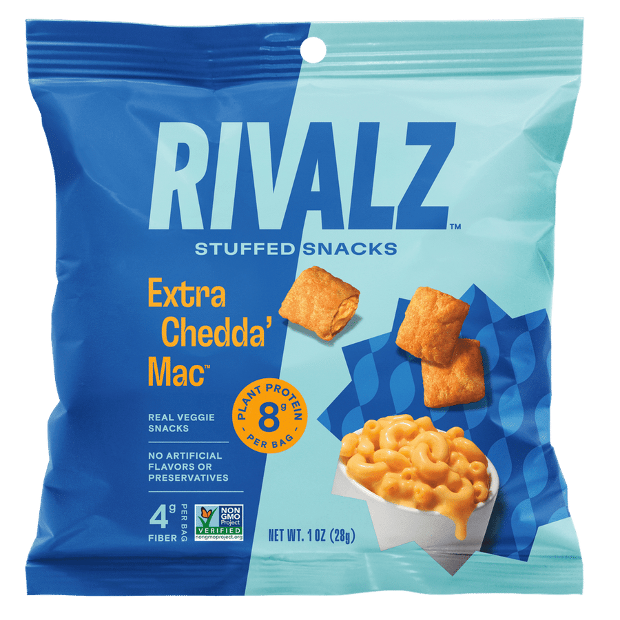 Rivalz Extra Chedda' Mac 1oz Stuffed Snacks