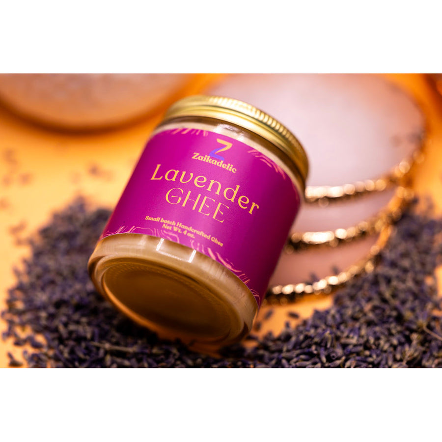 Zaikadelic Lavender Ghee – Grass-Fed Clarified Butter