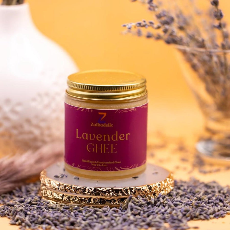 Zaikadelic Lavender Ghee – Grass-Fed Clarified Butter