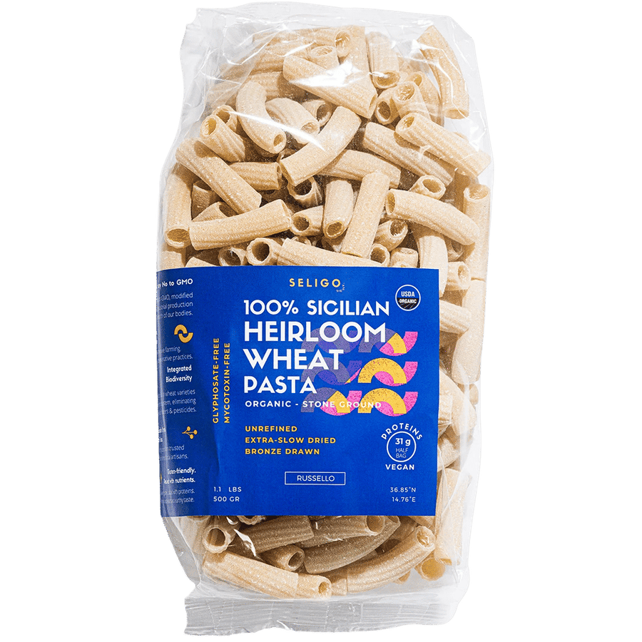 Organic Penne Pasta - 100% Sicilian Heirloom Wheat