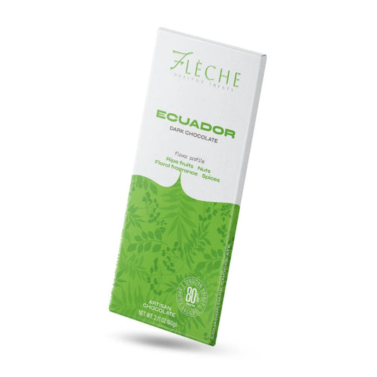 Ecuador - Vegan Sugar Free 80% Dark Chocolate (Pack)