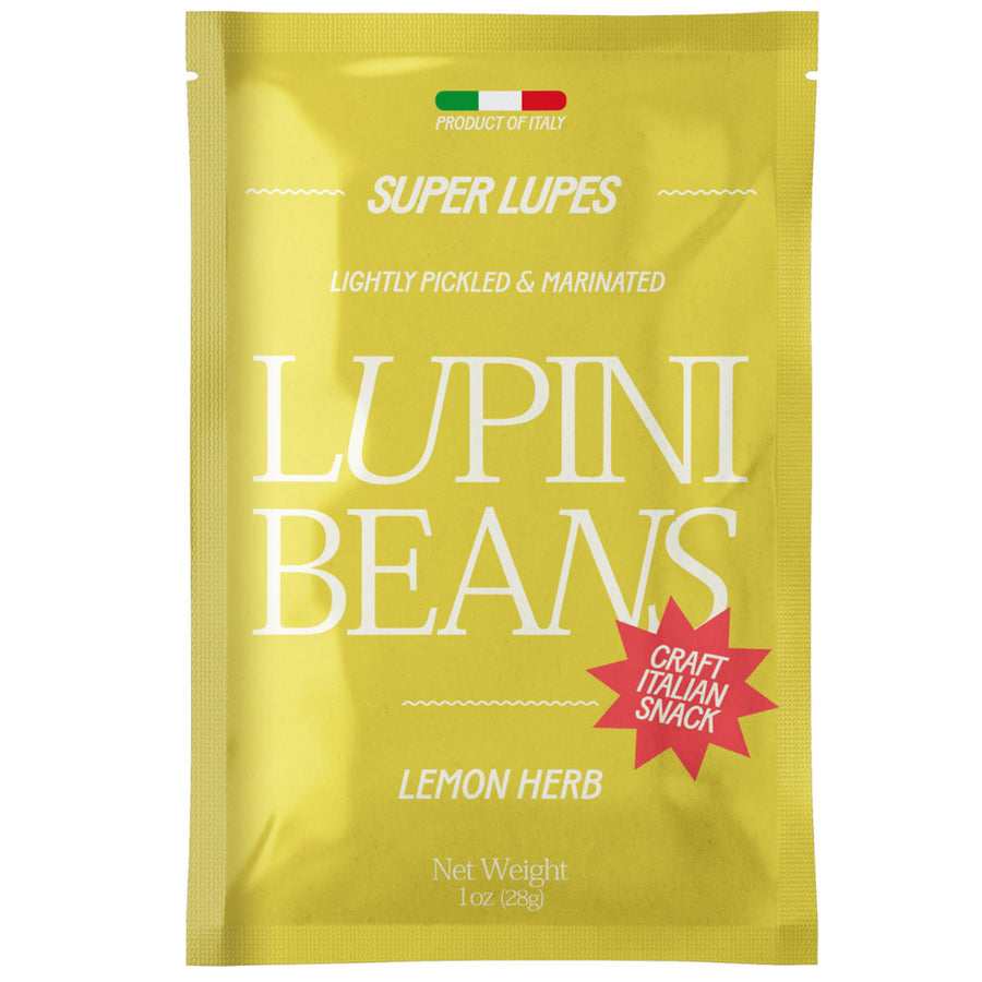 SUPERLUPES Lemon Herb Lupini Beans