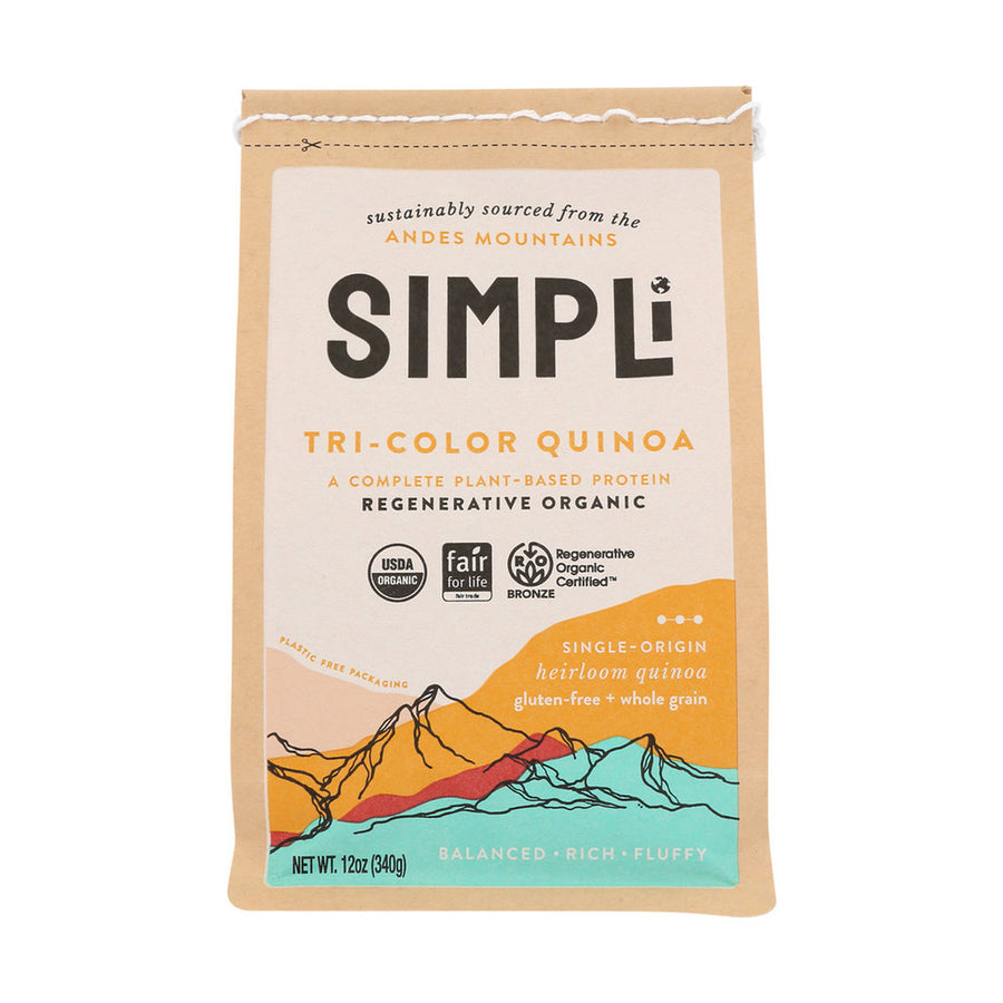 SIMPLi Regenerative Organic Certified® TriColor Quinoa