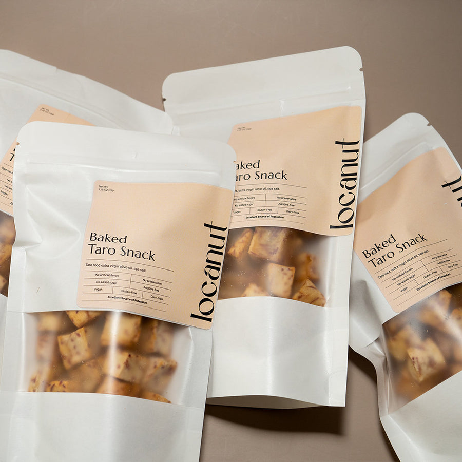 Baked Taro Snack (Pack of 4)