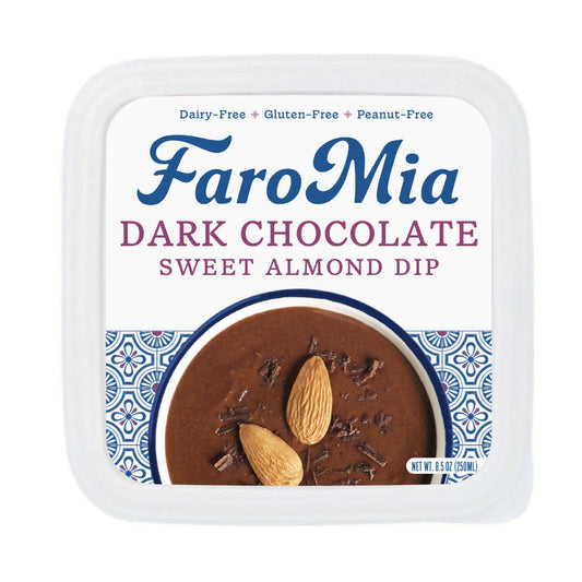 FaroMia Sweet Almond Dip - Dark Chocolate