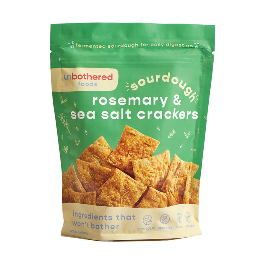 Rosemary & Sea Salt Sourdough Crackers (2-pack)