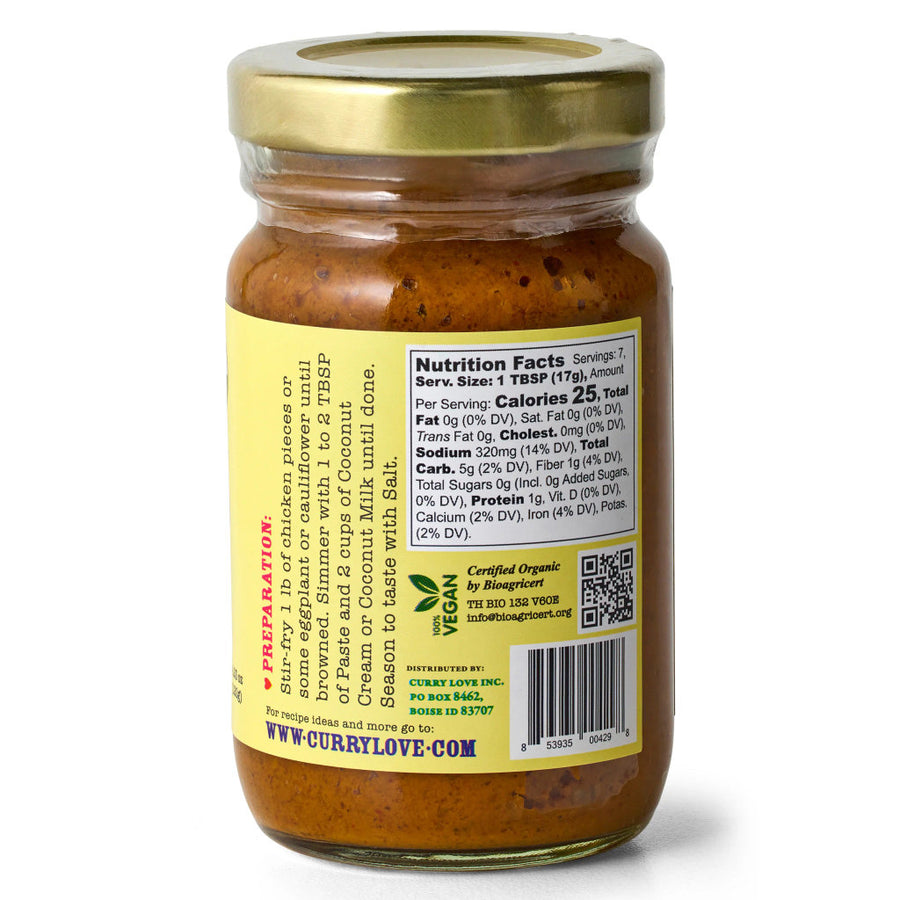 Mike's Organic Yellow Thai Curry Paste