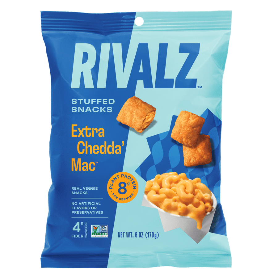 Rivalz Extra Chedda' Mac 6oz Stuffed Snacks