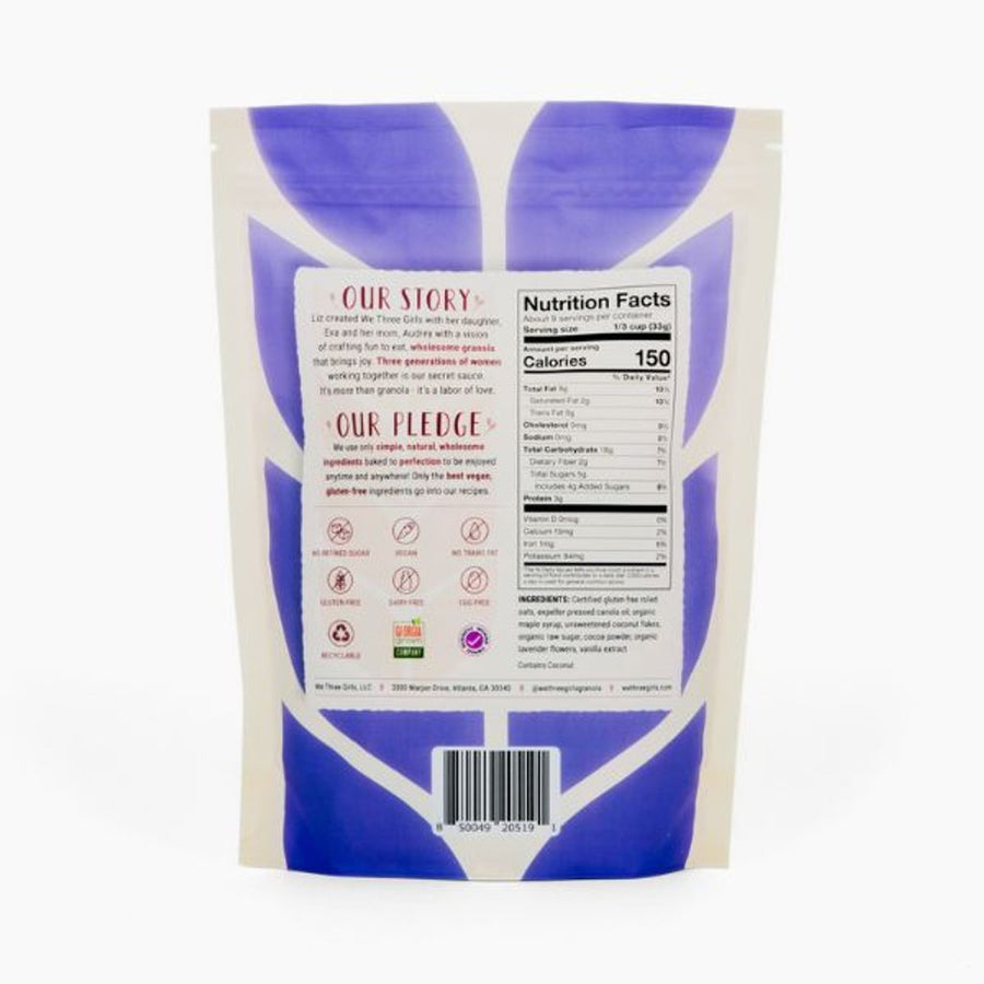 Cocoa Lavender Granola
