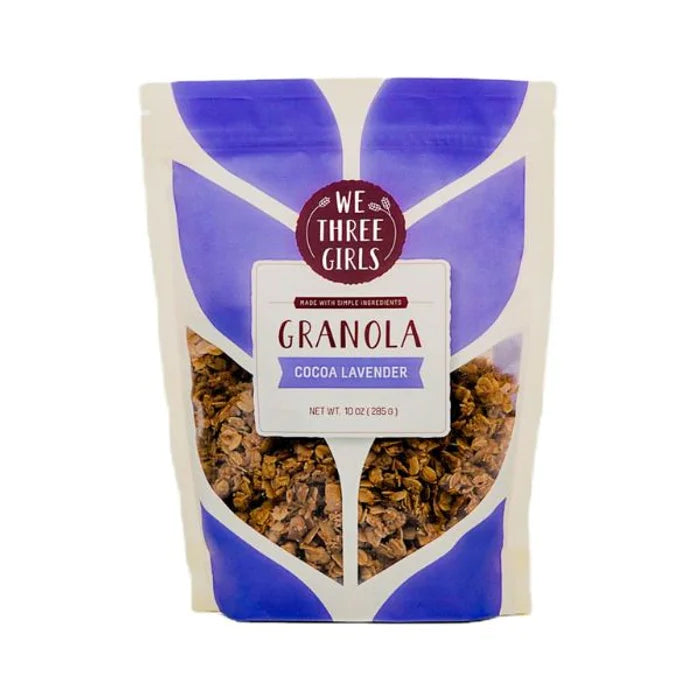 Cocoa Lavender Granola