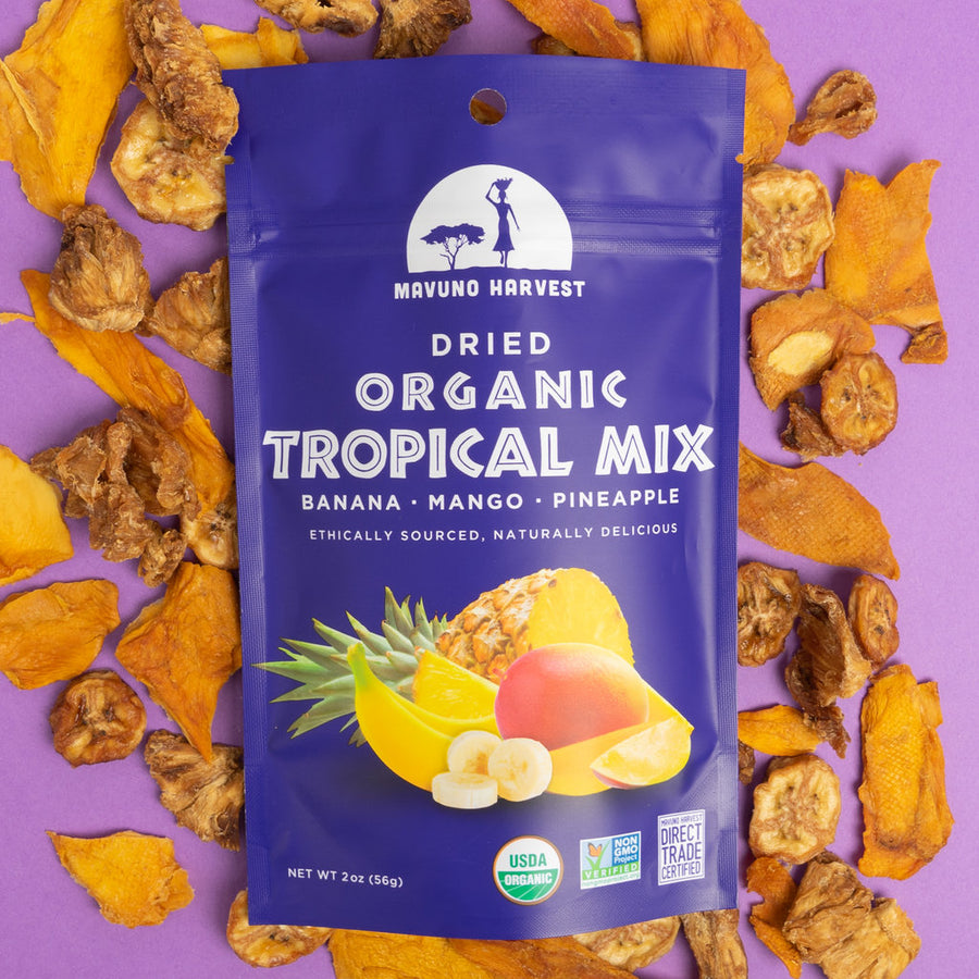 Mavuno Harvest Organic Dried Tropical Mix - 1 Pound