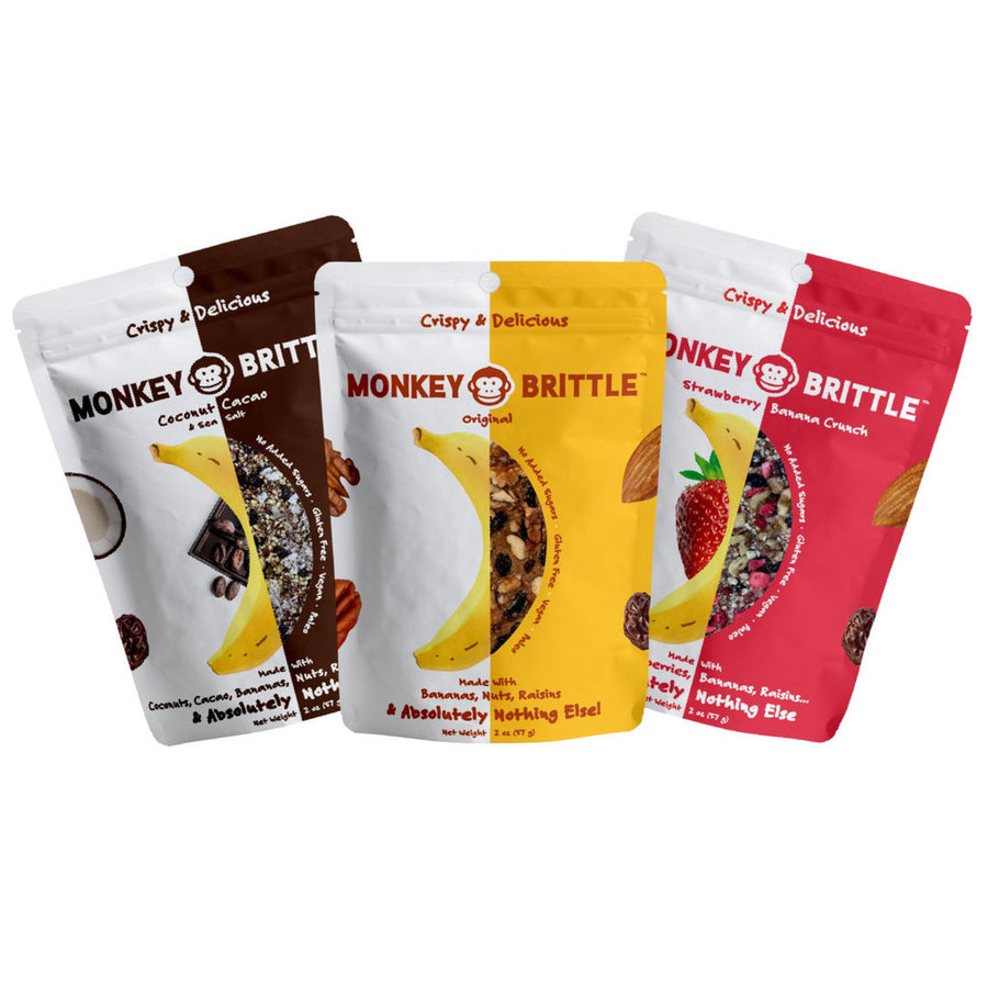 Monkey Brittle - Multi Flavor (6-Pack)