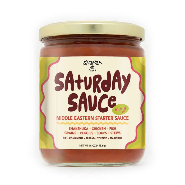 Sababa Foods- Saturday Sauce (Mild)- 16 oz.