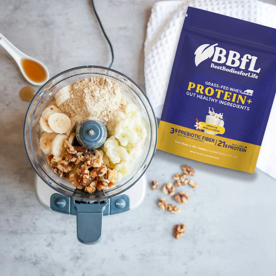 Grass-Fed Whey Protein Powder - Vanilla Cream