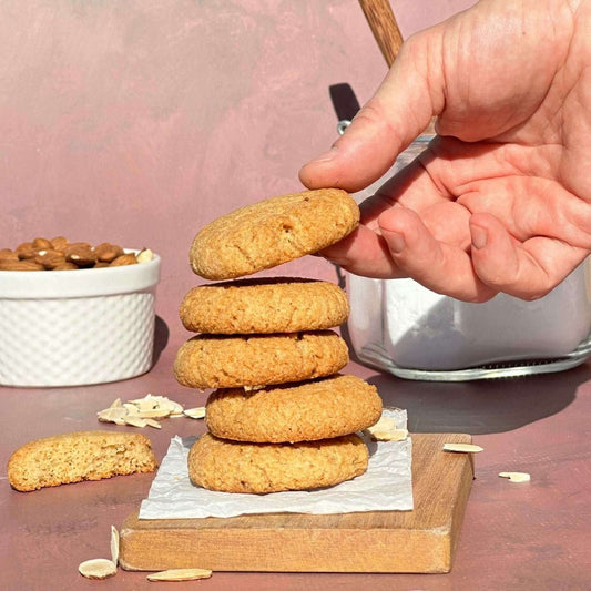 Almond Cookies - Sugar-Free, Gluten-Free, Dairy-Free