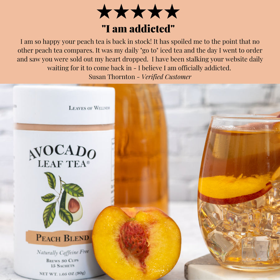 Avocado Leaf Tea Peach Blend