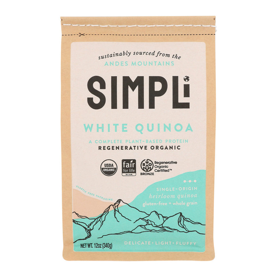 SIMPLi Regenerative Organic Certified® White Quinoa