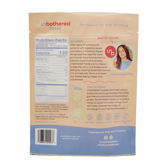 Sea Salt & Flax Sourdough Crackers (2-pack)