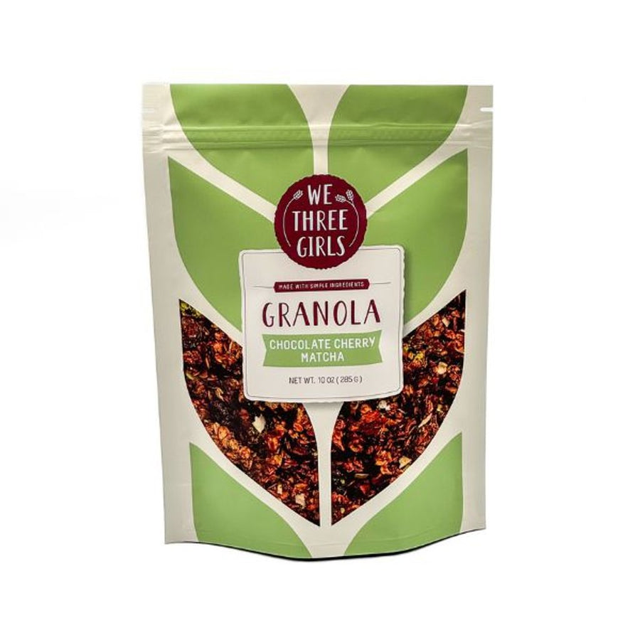 Chocolate Cherry Matcha Granola