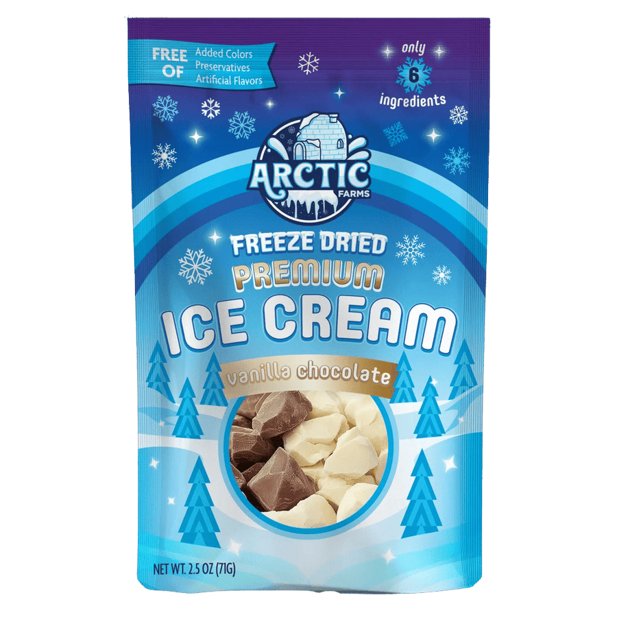 Vanilla Chocolate Premium Freeze Dried Ice Cream (LG Pack)