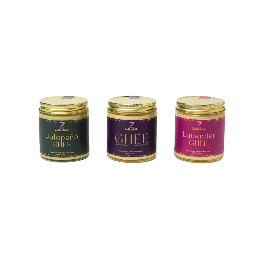 Zaikadelic Ghee Flight (3-pack)