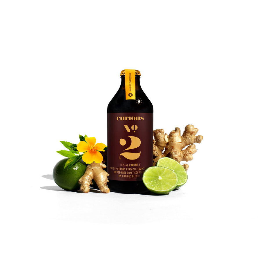 Curious Elixir No. 2 - Pineapple Margarita Mocktail (Pack)