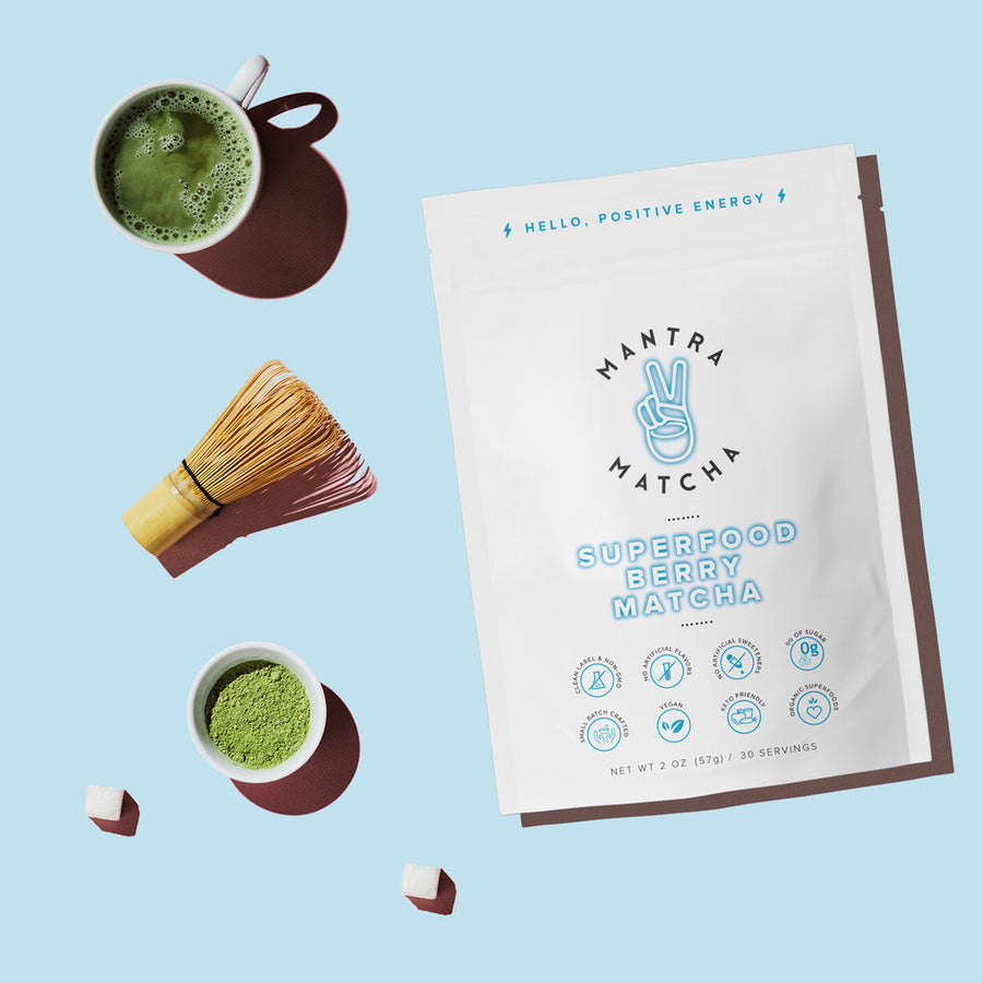 Superfood Berry Matcha Gift Set