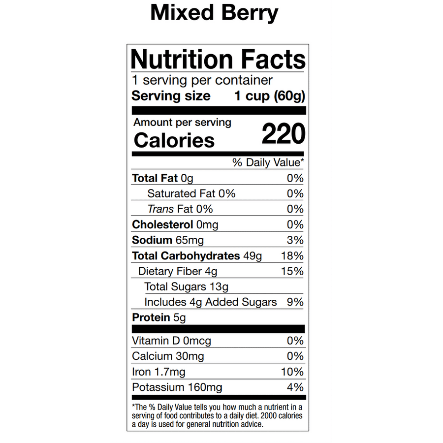 Ancient Supergrain Cereal - Wild Berry Power (4-pack)