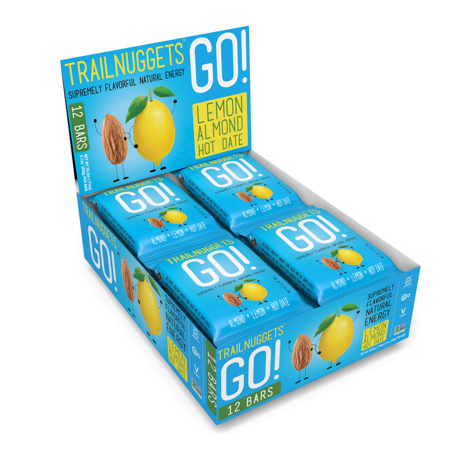 Trailnuggets Energy Bar - Lemon + Almond (12-Pack)