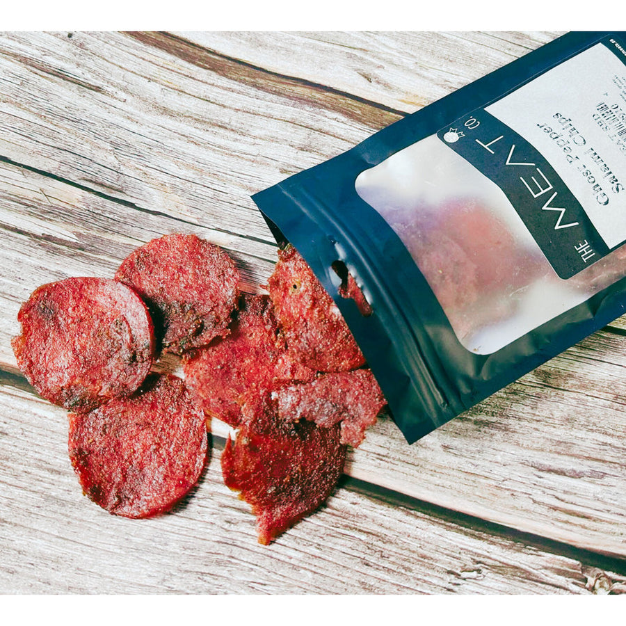 Ghost Pepper Salami Chips - 4oz (Pack)