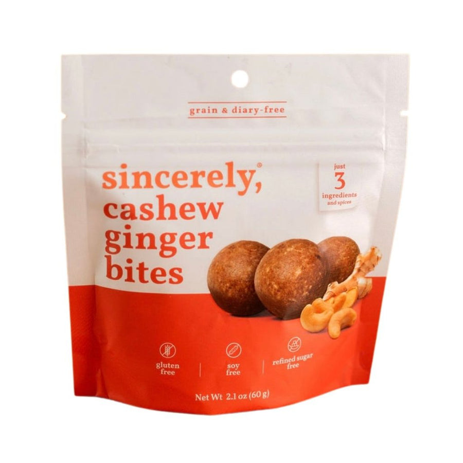 Vegan Cashew Ginger Energy Bites (6-Pack)