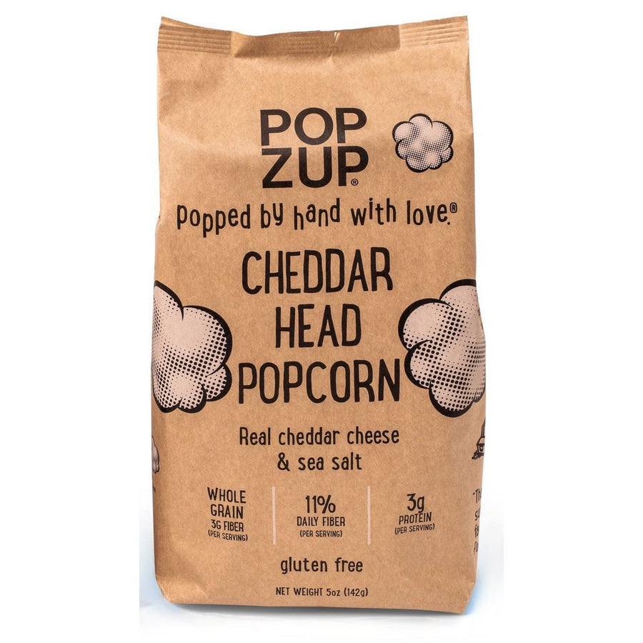 Popzup Cheddar Head Popcorn (3-pack)