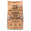 Popzup Cheddar Head Popcorn - Non-GMO, Gluten Free (3-pack)