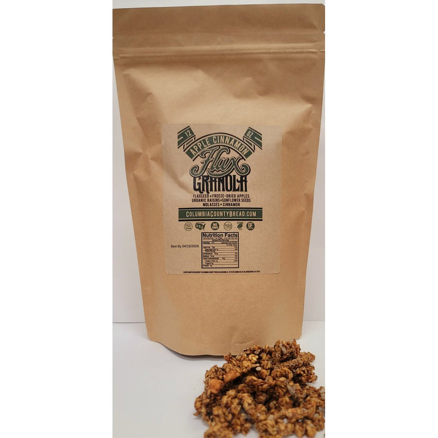 Apple Cinnamon Flax Granola