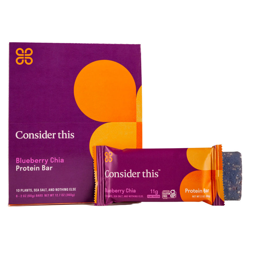Consider This Blueberry Chia Protien Bar (8-pack)