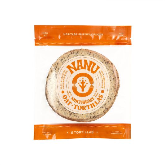 Nanu's Multi-Seed Oat Tortilla (5-Pack)