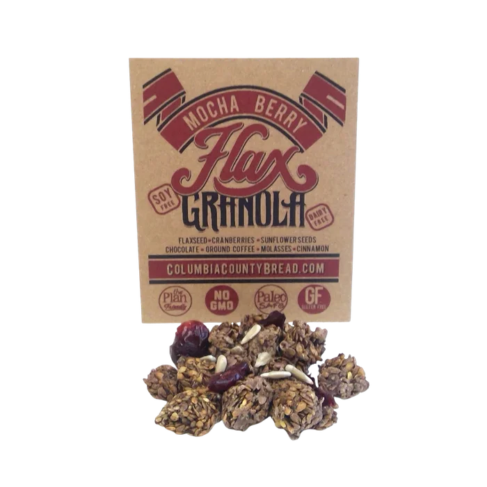 Mocha Berry Flax Granola